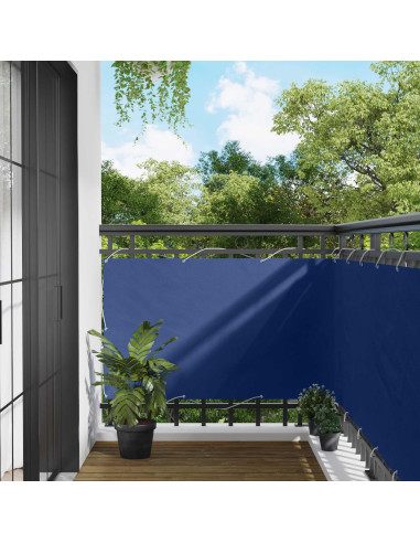 Schermo da balcone Blu 100 x 1000 cm Tessuto Oxford