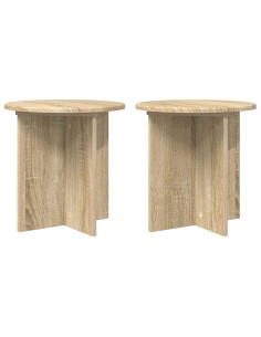 Supporto per piante 2 pcs Rovere Sonoma 40 x 40 x 40 cm