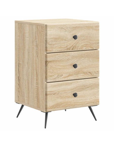 Armadio da Notte con cassetto Rovere Sonoma 43 x 41 x 66,5 cm