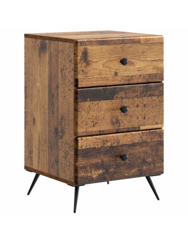 Armadio da Notte con cassetto Legno antico 43 x 41 x 66,5 cm