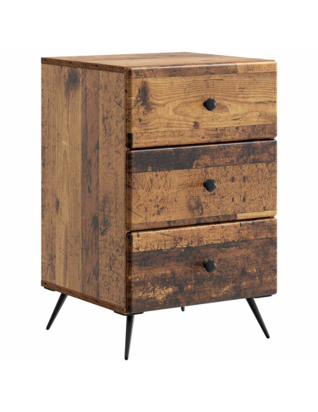Armadio da Notte con cassetto Legno antico 43 x 41 x 66,5 cm