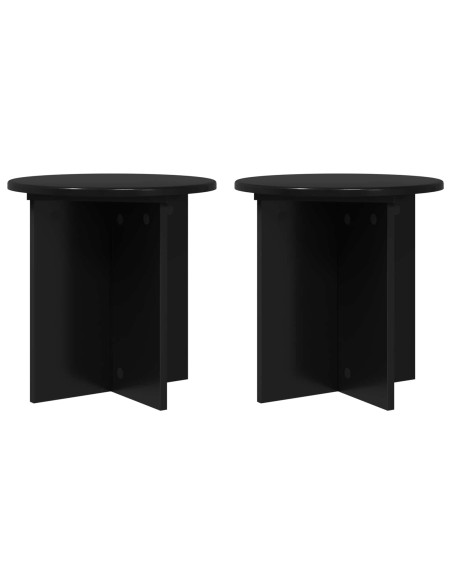 Supporto per piante 2 pcs Nero 40 x 40 x 40 cm