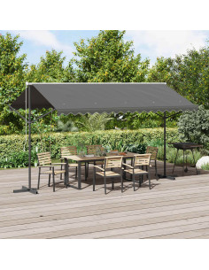Tenda autoportante Grigio 4 × 3 m Poliestere