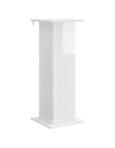Supporto per piante Bianco Lucido 30,5 x 30 x 80,5 cm