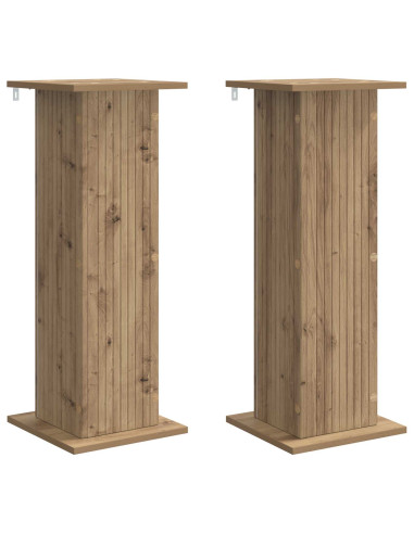 Supporto per piante 2 pcs Rovere Artigianale