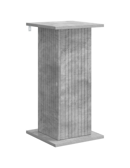 Supporto per piante Grigio Cemento 30,5 x 30 x 60,5 cm