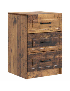 Armadio da Notte con cassetto Legno antico 43 x 41 x 63,5 cm