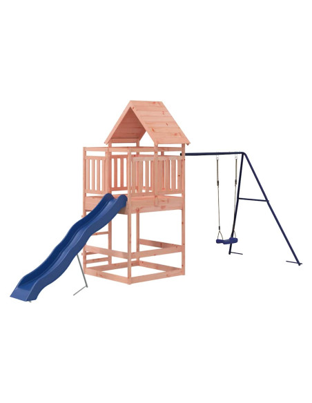 Set da Gioco da Esterno in Legno Massello di Douglas