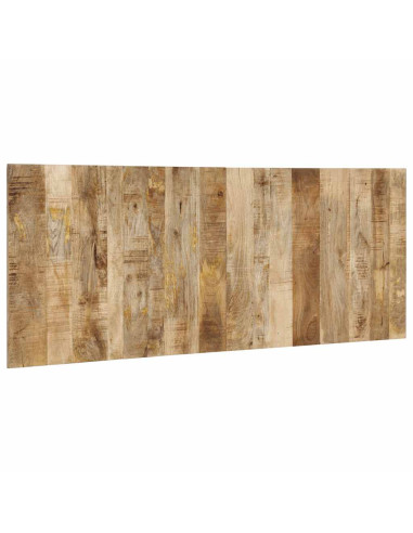 Testiera 200 cm in Legno Massello di Mango Grezzo