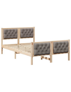 Struttura del letto Talpa 135 x 190 cm Pino massello 2