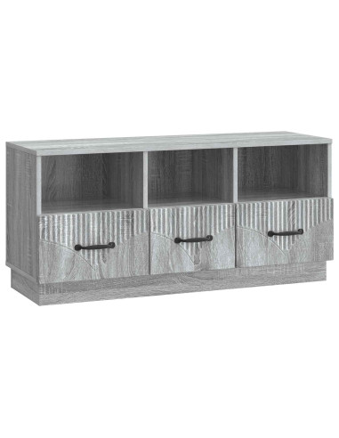 Mobile TV Grigio Sonoma 102 x 34,5 x 47 cm Legno ingegnerizzato