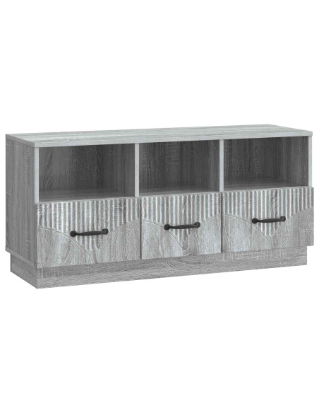 Mobile TV Grigio Sonoma 102 x 34,5 x 47 cm Legno ingegnerizzato