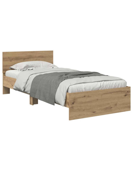 Struttura del letto Rovere artigianale 100 x 200 cm