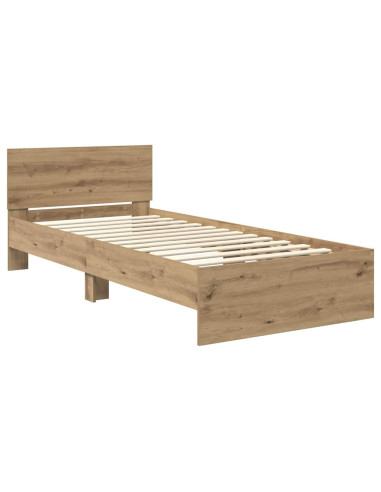 Struttura del letto Rovere artigianale 100 x 200 cm