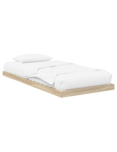 Struttura letto a terra Rovere Sonoma 86,5 x 200 cm 2