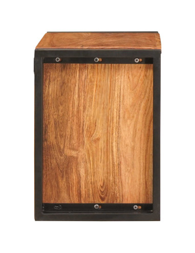 Portabottiglie 100 x 45 x 33 cm Legno di Acacia Massello