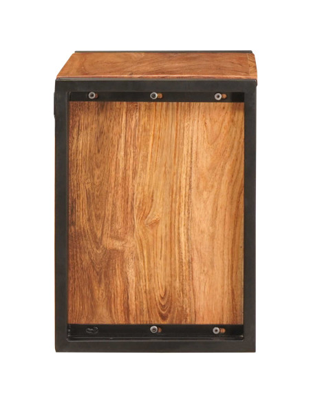 Portabottiglie 100 x 45 x 33 cm Legno di Acacia Massello