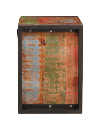Portabottiglie 100 x 45 x 33 cm Legno massello riciclato