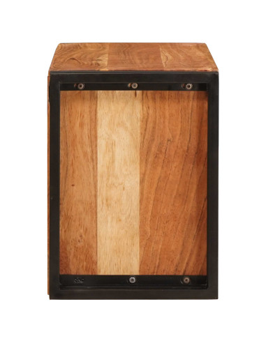 Portabottiglie 100 x 45 x 33 cm Legno di Acacia Massello