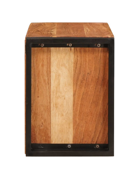 Portabottiglie 100 x 45 x 33 cm Legno di Acacia Massello