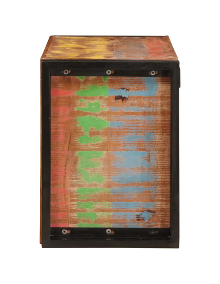 Portabottiglie 100 x 45 x 33 cm Legno massello riciclato