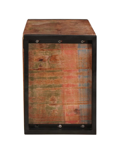 Portabottiglie 100 x 45 x 33 cm Legno massello riciclato