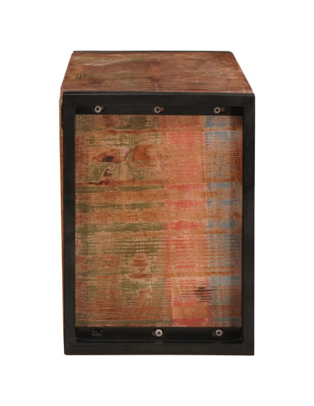 Portabottiglie 100 x 45 x 33 cm Legno massello riciclato