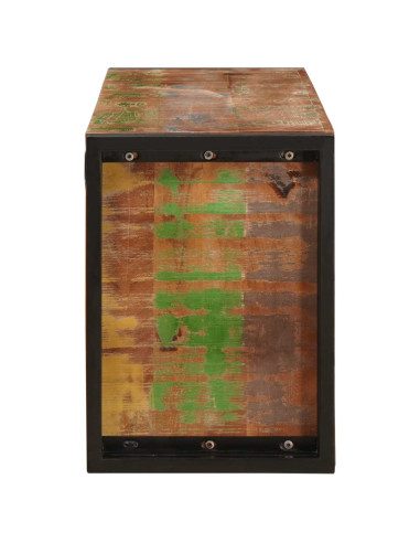 Portabottiglie 100 x 45 x 33 cm Legno massello riciclato