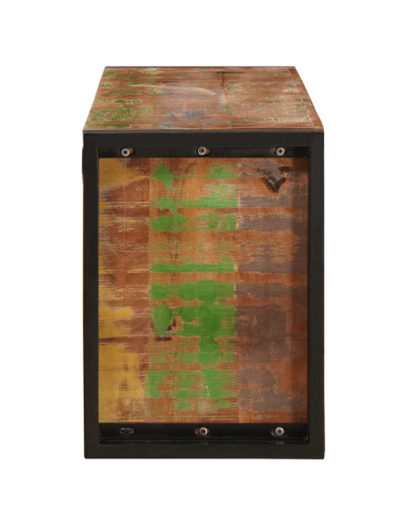 Portabottiglie 100 x 45 x 33 cm Legno massello riciclato