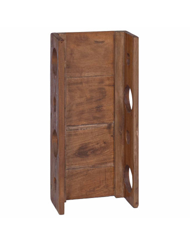 Scaffale Marrone 24 x 13 x 54 cm Legno di Mogano Massello