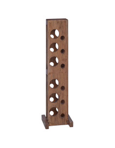 Scaffale Marrone 20 x 25 x 100 cm Legno di Mogano Massello 2