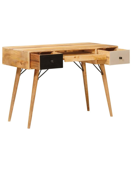 Scrivania Marrone 110 x 55 x 76 cm Legno di mango massello