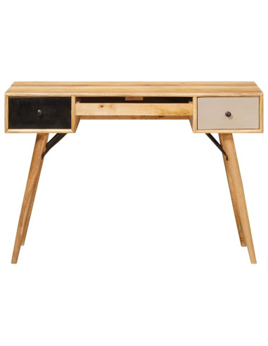Scrivania Marrone 110 x 55 x 76 cm Legno di mango massello