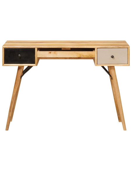 Scrivania Marrone 110 x 55 x 76 cm Legno di mango massello
