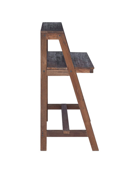 Scrivania Marrone 90 x 50 x 103 cm Legno Recuperato Massello