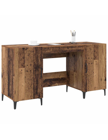 Scrivania Legno vecchio 140 x 50 x 75 cm Legno multistrato
