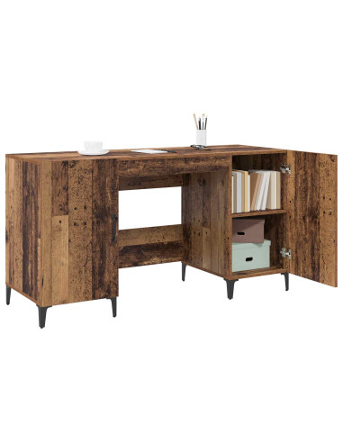 Scrivania Legno vecchio 140 x 50 x 75 cm Legno multistrato