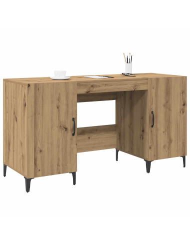 Scrivania Rovere Artigianale 140 x 50 x 75 cm Legno multistrato