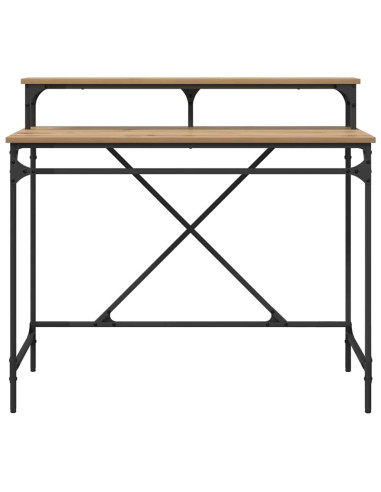 Scrivania Rovere artigianale 100 x 50 x 90 cm Legno multistrato
