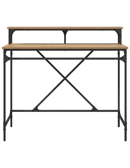 Scrivania Rovere artigianale 100 x 50 x 90 cm Legno multistrato