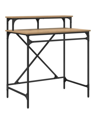 Scrivania Rovere artigianale 80 x 50 x 90 cm Legno multistrato