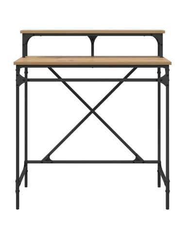 Scrivania Rovere artigianale 80 x 50 x 90 cm Legno multistrato