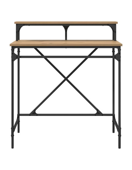 Scrivania Rovere artigianale 80 x 50 x 90 cm Legno multistrato