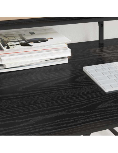 Scrivania Rovere Nero 80 x 50 x 90 cm Legno multistrato