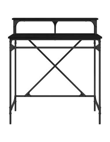 Scrivania Rovere Nero 80 x 50 x 90 cm Legno multistrato