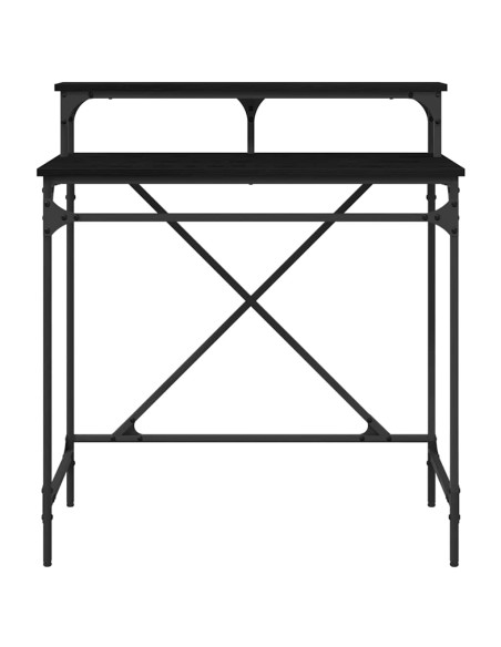 Scrivania Rovere Nero 80 x 50 x 90 cm Legno multistrato