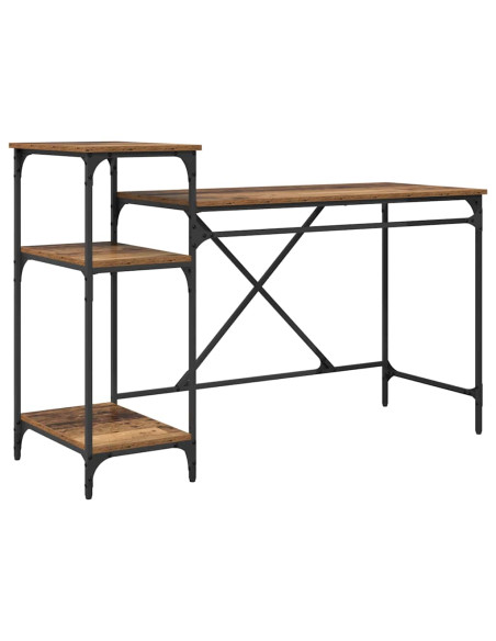 Scrivania Legno vecchio 135 x 50 x 90 cm Legno multistrato