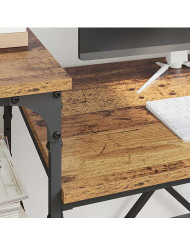 Scrivania Legno vecchio 135 x 50 x 90 cm Legno multistrato