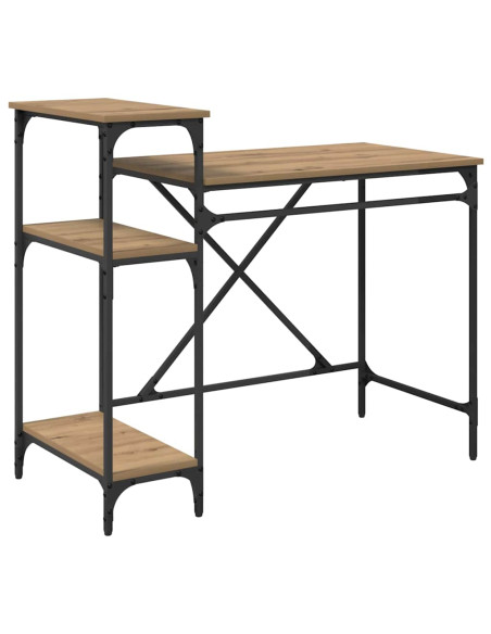 Scrivania Rovere artigianale 105 x 50 x 90 cm Legno multistrato