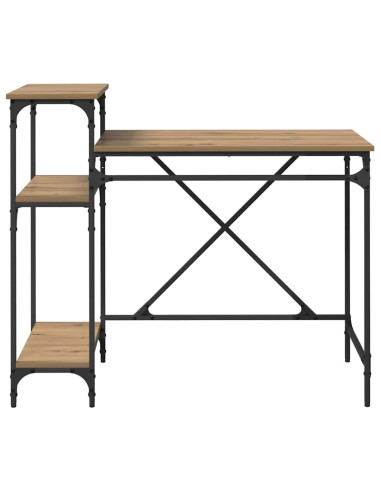 Scrivania Rovere artigianale 105 x 50 x 90 cm Legno multistrato